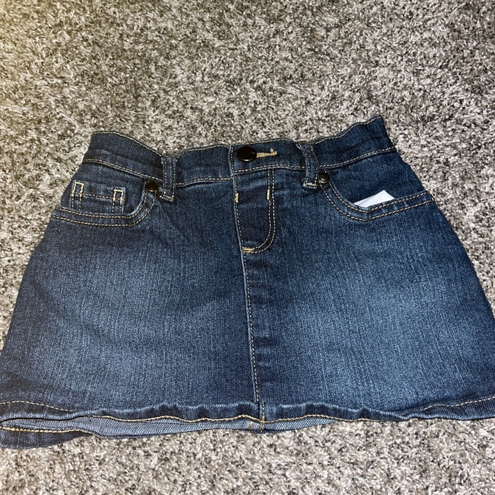 Blue Jean Skort Toddler Girls